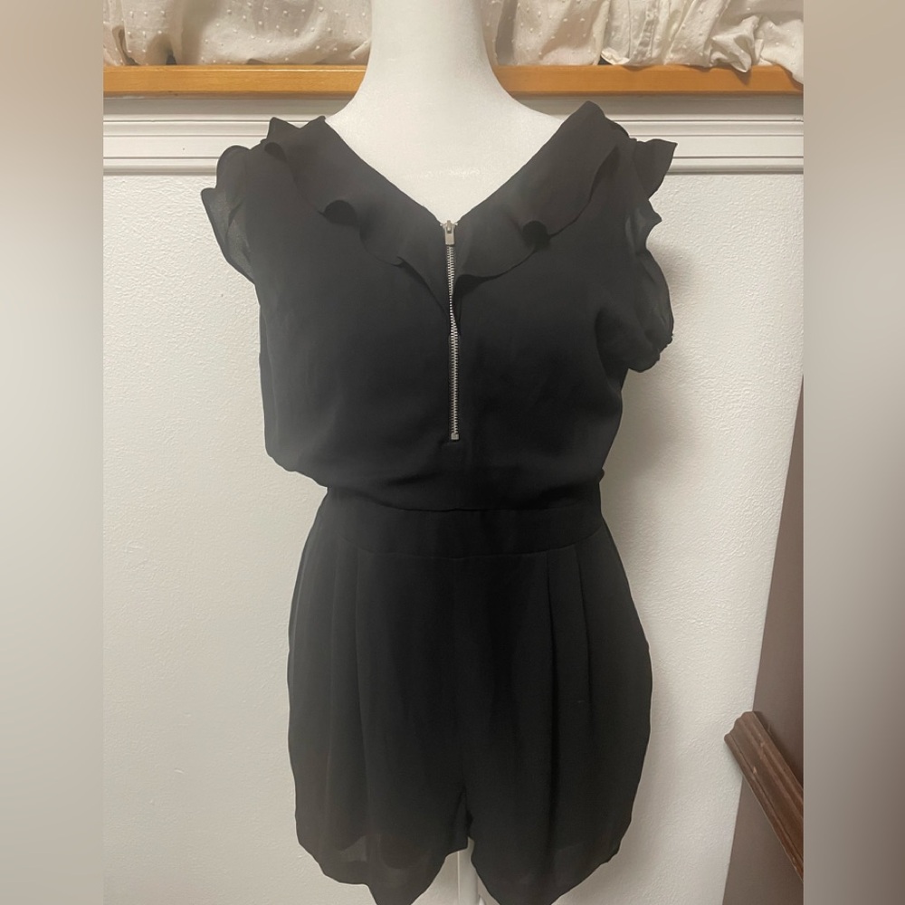 Size 6 black romper